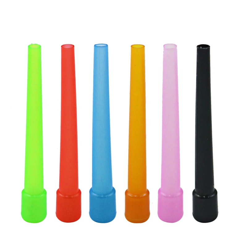 

92mm Length Plastic Mouthpiece Mouth Tips Mixed Colors 100pcs/Opp Bag Shisha Accessories