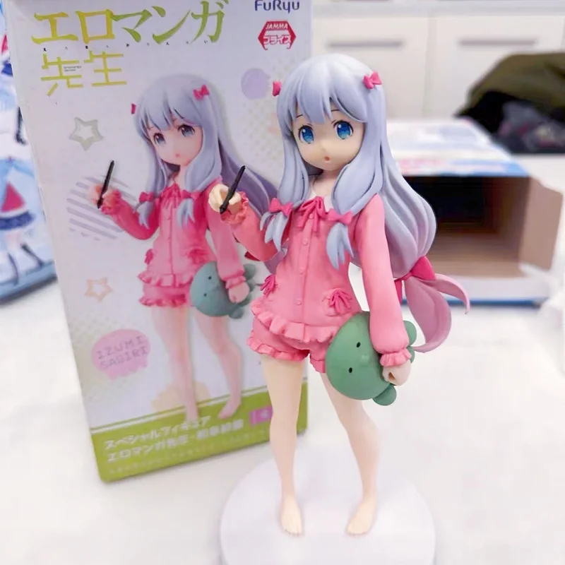 

[In Stock] Genuine Anime Toy Izumi Sagiri 14cm Pretty Girl Standing Figure Model Desktop Ornament Toy Gift