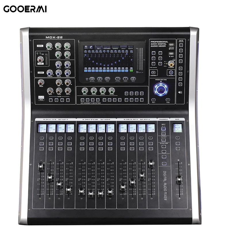 Gooermi AG-22 Professional 22 channel digital mixer  Audio pro speaker pro audio professional loudspeaker dj mixer