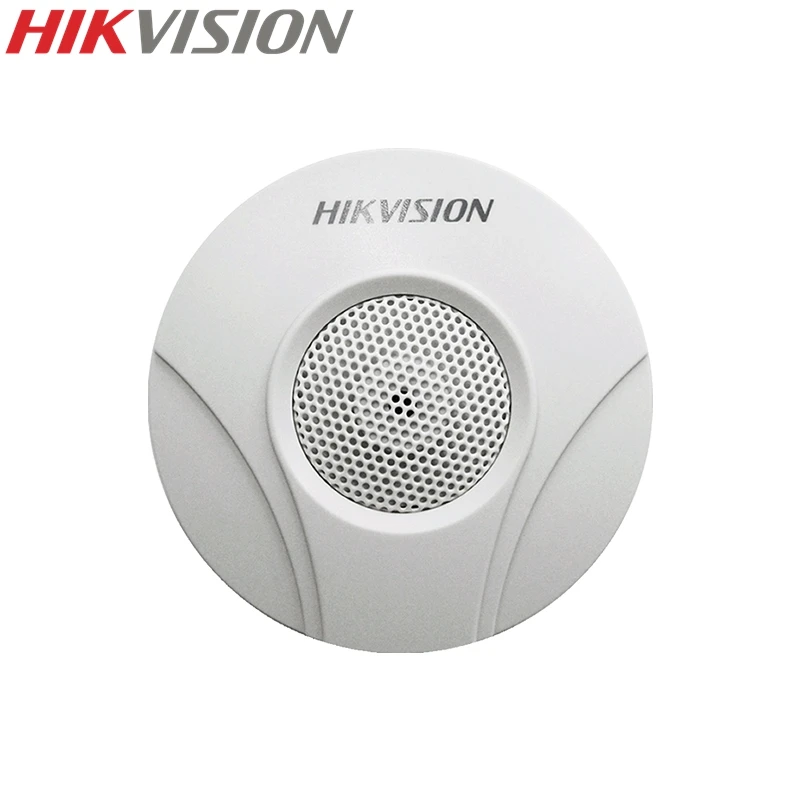 Mikrofon DS-2FP2020-A Hikvision do kamera IP CCTV nagrywania głosu jakość dźwięku jest czysta bez hałasu.