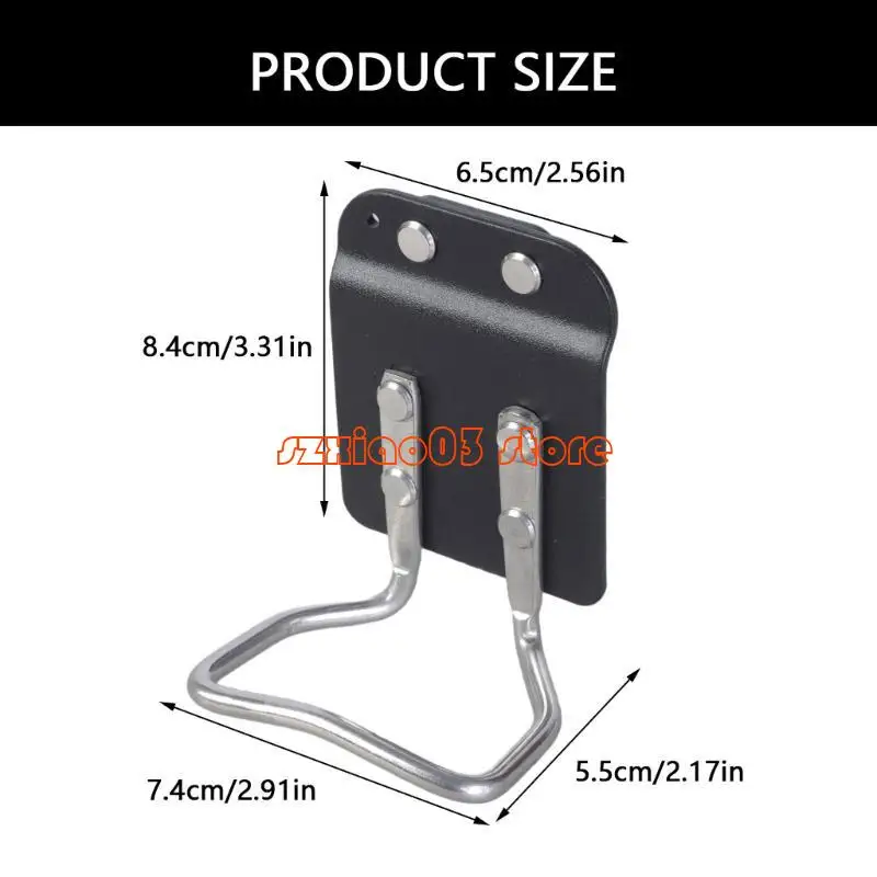 103C Belt Measuring Tape Holder with Hanger Tape Measure Ruler for Nailer Claw Hammer