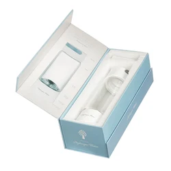 400ML Molecular Hydrogen Water Generator Portable Hydrogen Flask ion Bottle Glass Cup Hydrogenated Water Maker