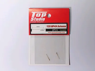 Top Studio 1:20 MP4/4 Antenna TD23059 Modifying and Assembling Model Accessories