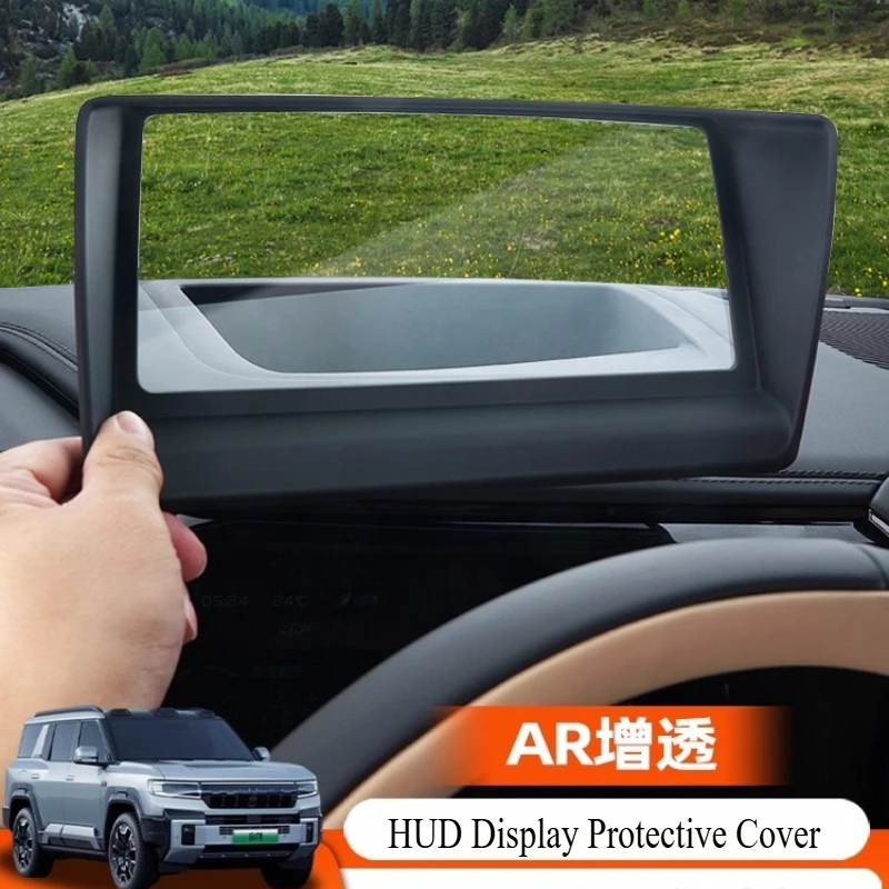 

For Equation Leopard 8 Head Up Display Protective Cover AR Upgrade High Transparency Glass HUD Head Up Protective