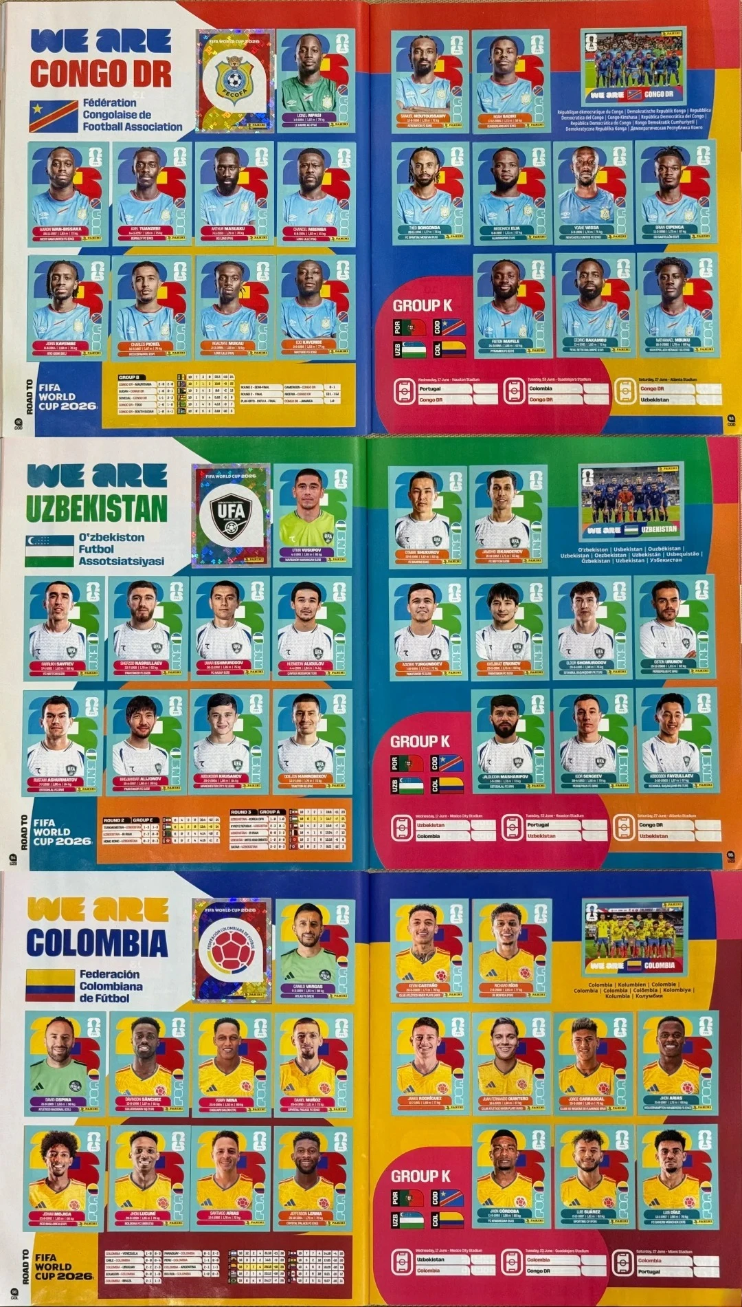 Hochwertige, brandneue Panini-Aufkleber für die FIFA-WM 2026, internationale Version, seltene Sammlerstücke, Fußball-Fan-Souvenir, Geschenk. – Detail 24
