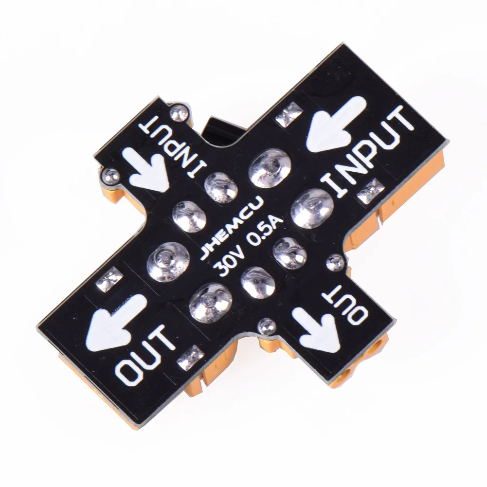 JHEMCU XT60 e XT30 Tappo Fumo Maschio Femmina 1-6S Auto-guarigione Ripristinabile Fusibile Strumento di Prova del Fumo per RC Modello FPV Drone Parte di Barca