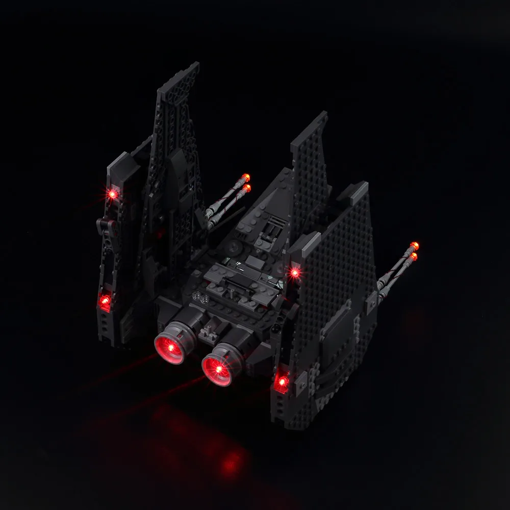 LED Light Set For 75104 The Kylo Command Shuttle Compatible With 05006  DIY Toys Blocks Only Lighting Kit Not Include Model