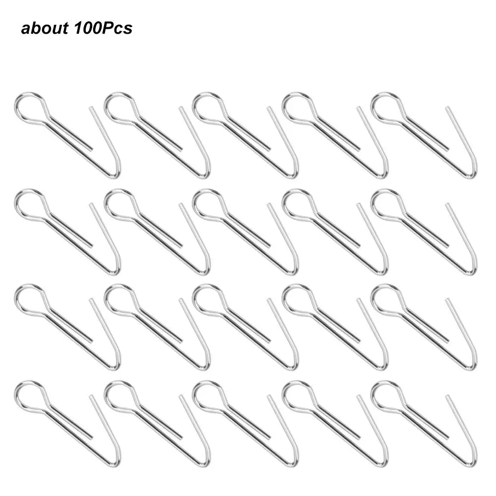 100PCS High Carbon Steel Barbed Fishing Hooks - Soft Lure Bait High Efficiency Fishhooks for Angling