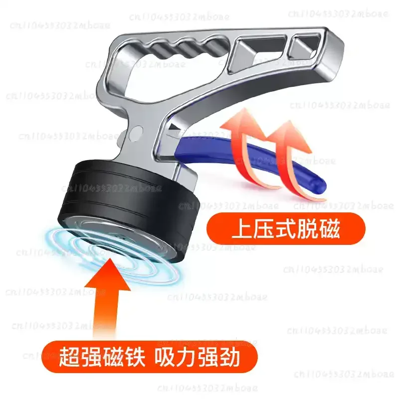 30-60KG Load Strong Magnets Suction Cup Magnetic Force Material Pickups Laser Cutting Portable Lifters Steel Mold Handling Tools
