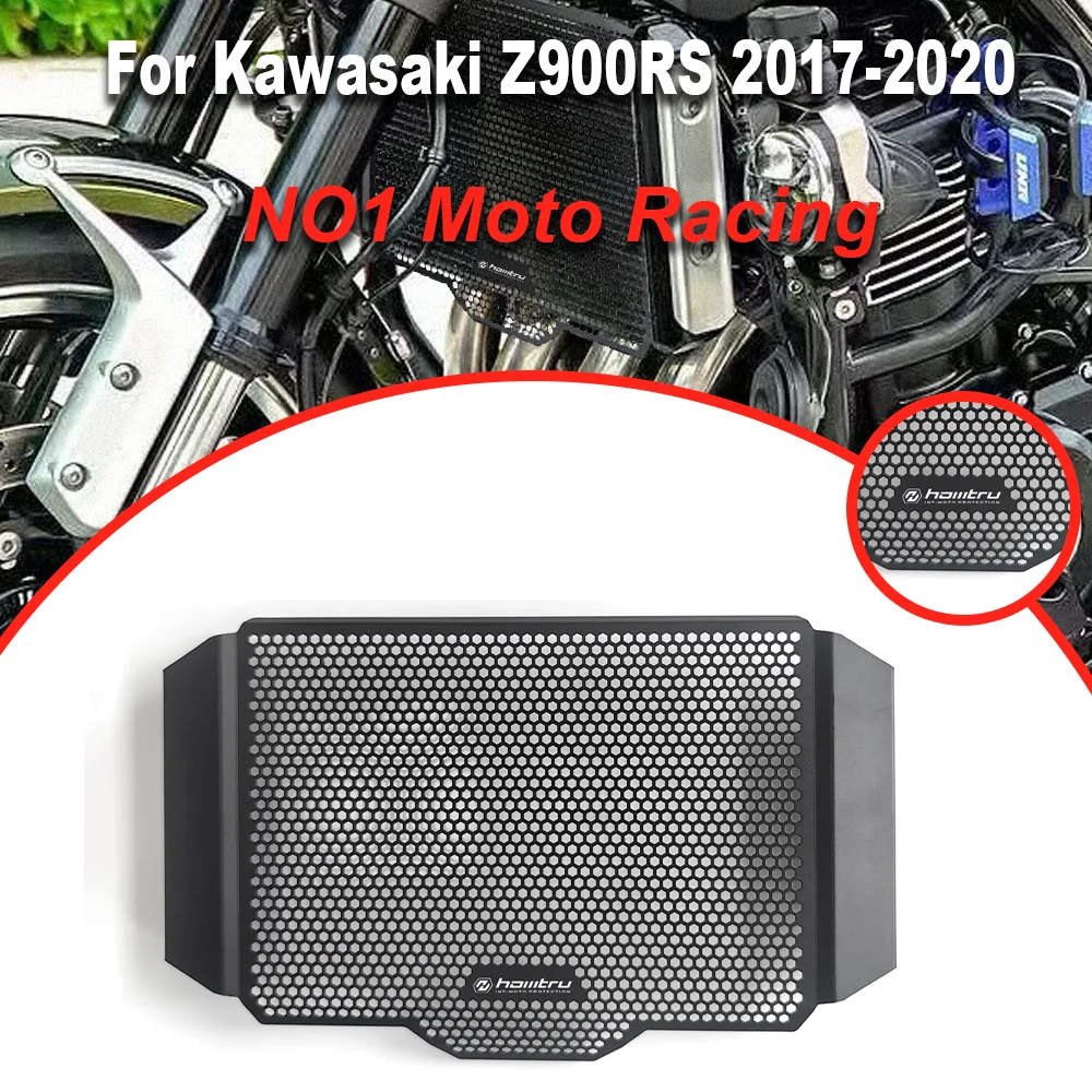 

Motorcycle Radiator Guard Grille Cover Core Protection For Kawasaki Z900RS 2017-2020