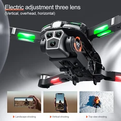 HD Aerial Photography 2.4G Brushless Optical Flow Obstacle Avoidance Aerial Photography Professional Drone Toy