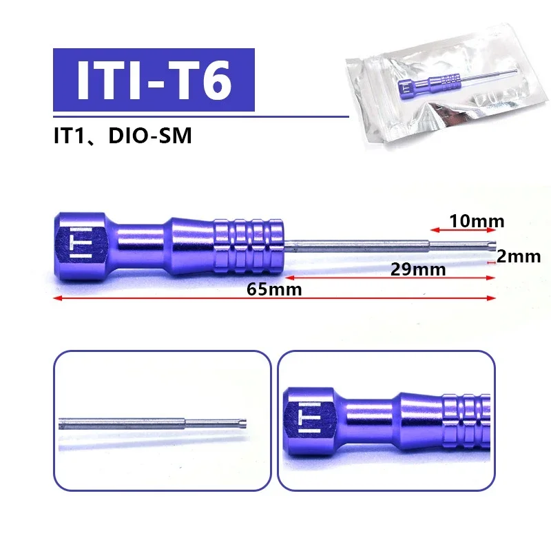 

Отвертка для зубного имплантата, лабораторная микроотвертка из нержавеющей стали, стоматологический инструмент, набор стоматологических инструментов