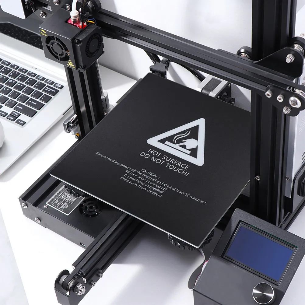 

Frosted Surface 3D Printer Hot Bed Sticker Sheet Flat Heat Resistant for Aluminum Platform Sticker Long Term Use Strong Adhesion