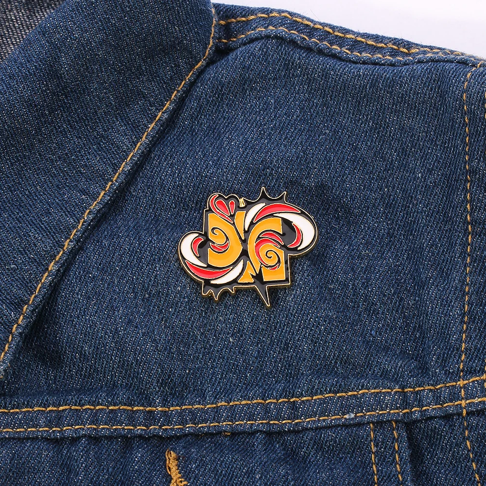 Anime Peripherals Pins Infinity Skateboard SK8 Metal Badge Clothes Backpack Brooch Decoration Cosplay Prop Fans Gift view 3