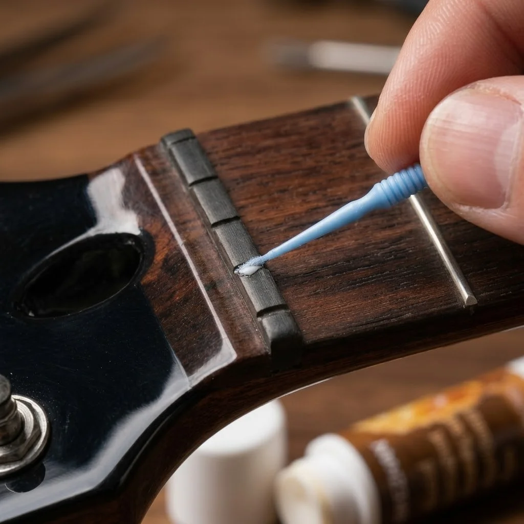 Professional Wooden Instrument Maintenance Set Beeswax Balm Detailing Paste Kit with Applicators for Guitars Violins and More