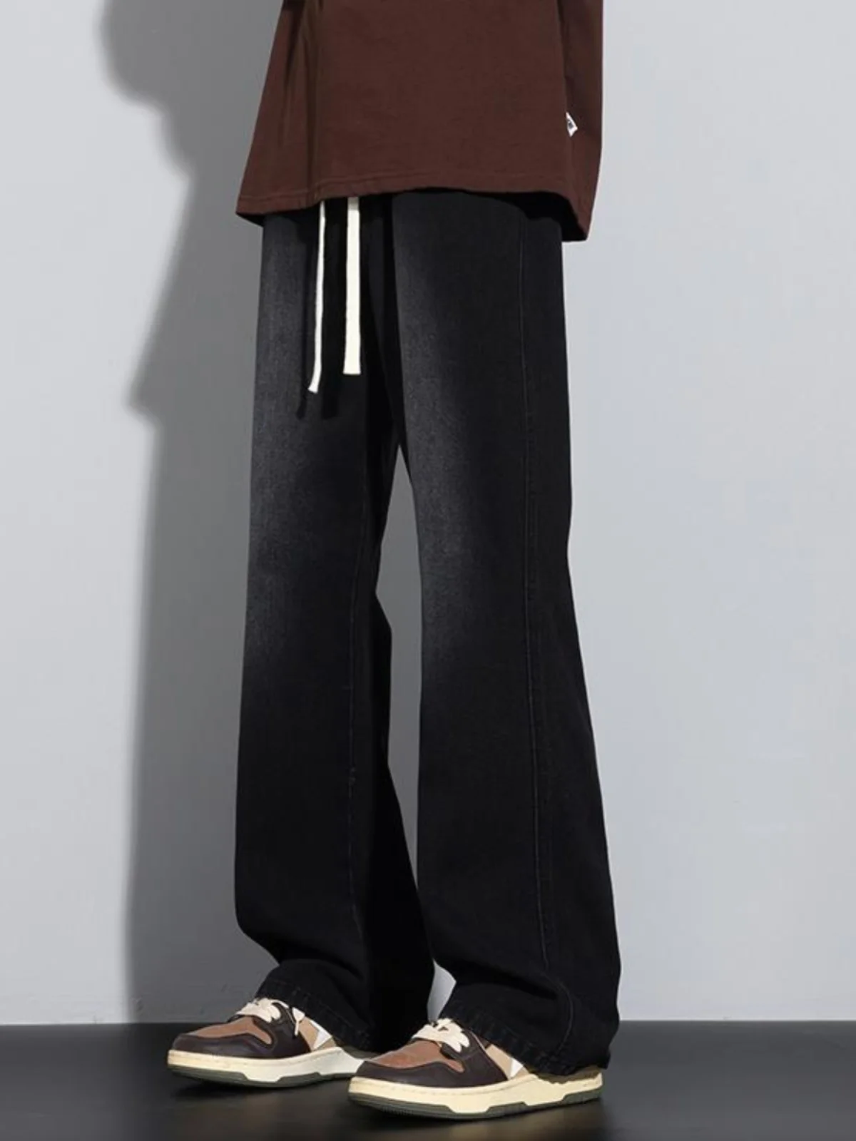 

Модные вельветовые джинсы, мужские весенние прямые брюки в стиле American Vibe в стиле ретро, высококачественные студенческие универсальные прямые брюки Haome