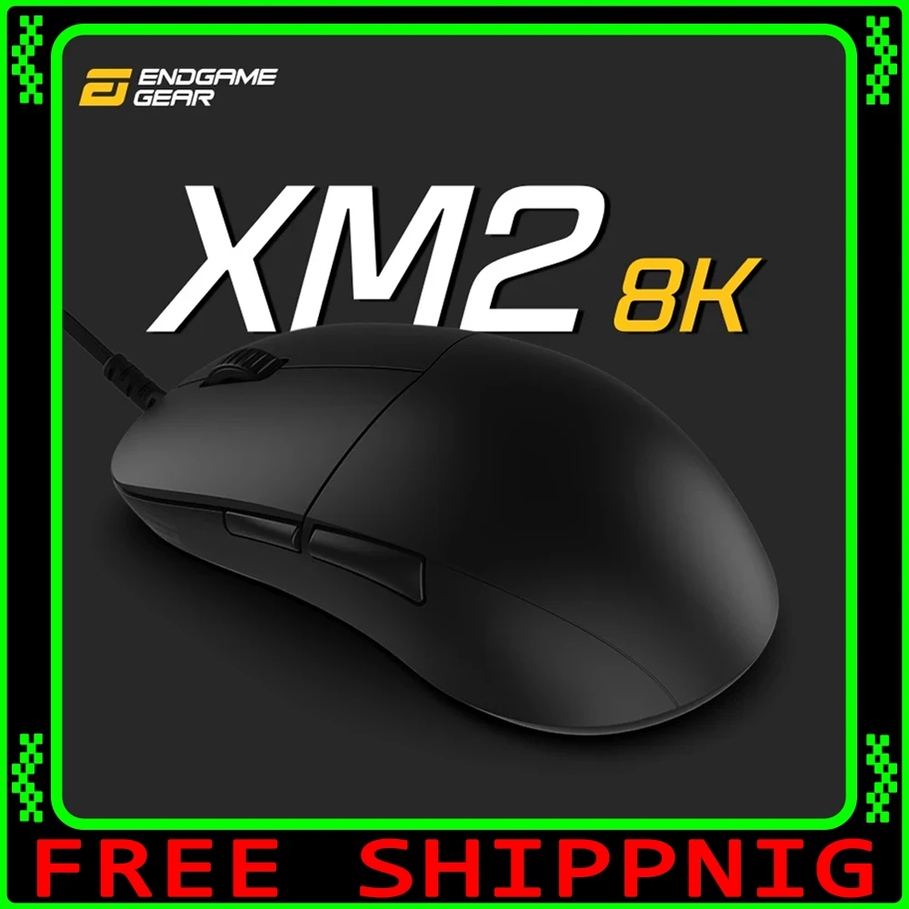 Endgame Gear XM2 8K Mouse Mouse cablato Paw3395 8000Hz Tasso di polling Mouse da gioco leggeri per Valorant CS APEX Accessori per PC