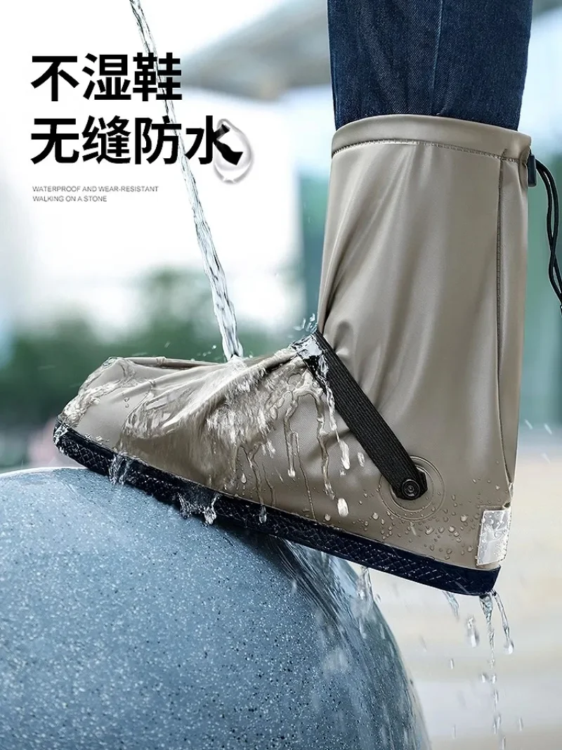 Waterproof rain shoes men's and women's galoshes