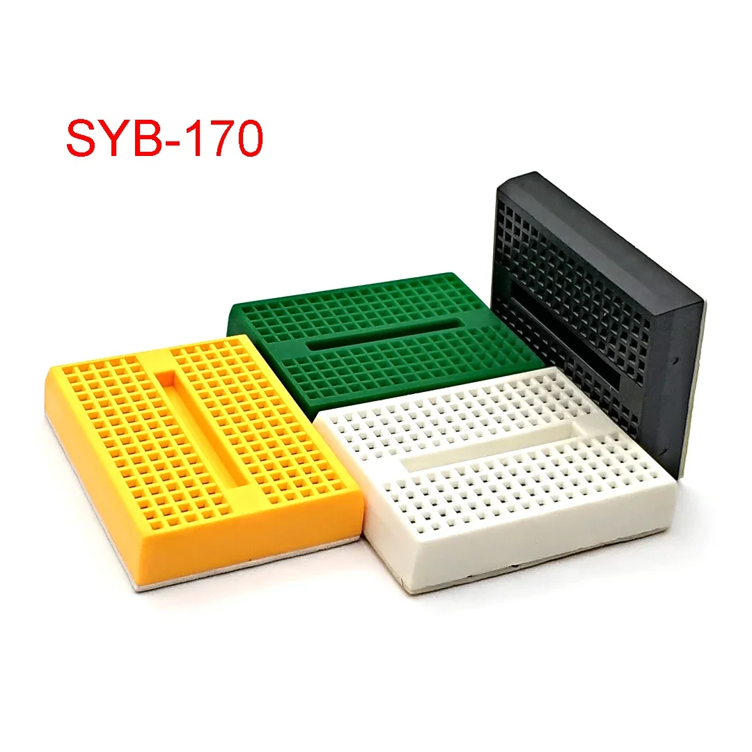 SYB-170 Mini Solderless Prototype Experiment Test Breadboard 170 Tie-points 35*47*8.5mm