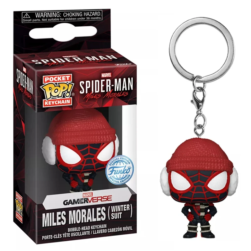 Llavero Funko Pop! The Spot - Spider-Man: Across The Spider-Verse - Mini Figura De Vinilo Coleccionable - Regalo Original Para Fans