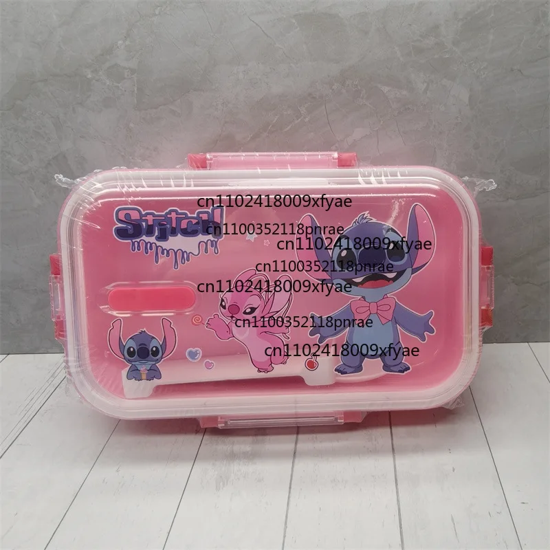 2025 Halloween Simpatico contenitore per il pranzo quadrato a 2 scomparti per bambini Studenti di grande capacità con contenitore Bento con cucitura a cucchiaio