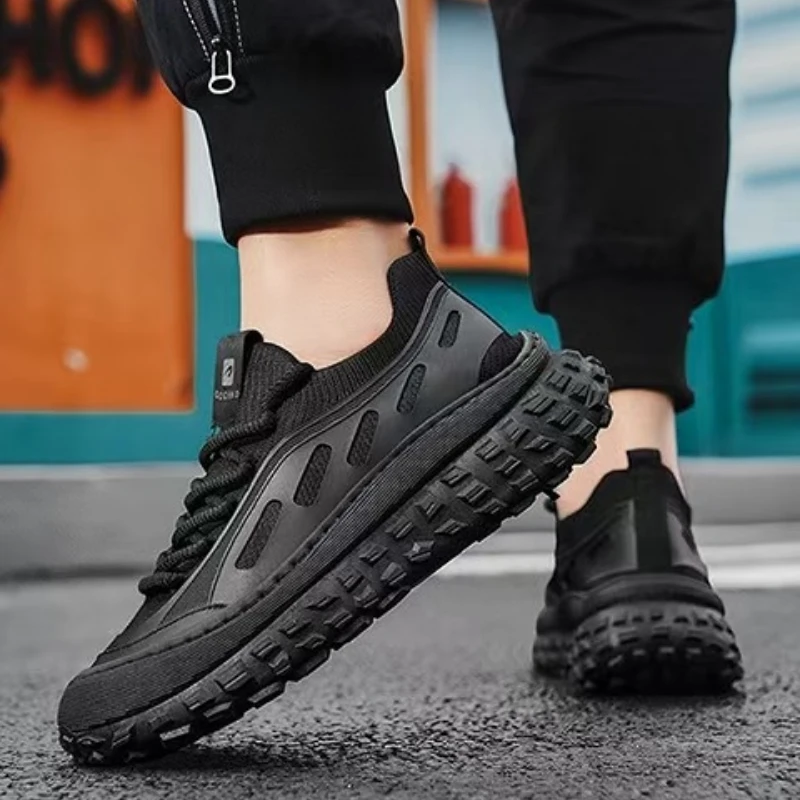 

Новое поступление 2025 года, дышащие спортивные кроссовки, спортивные кроссовки, модная повседневная мужская спортивная обувь, однотонный новый стиль