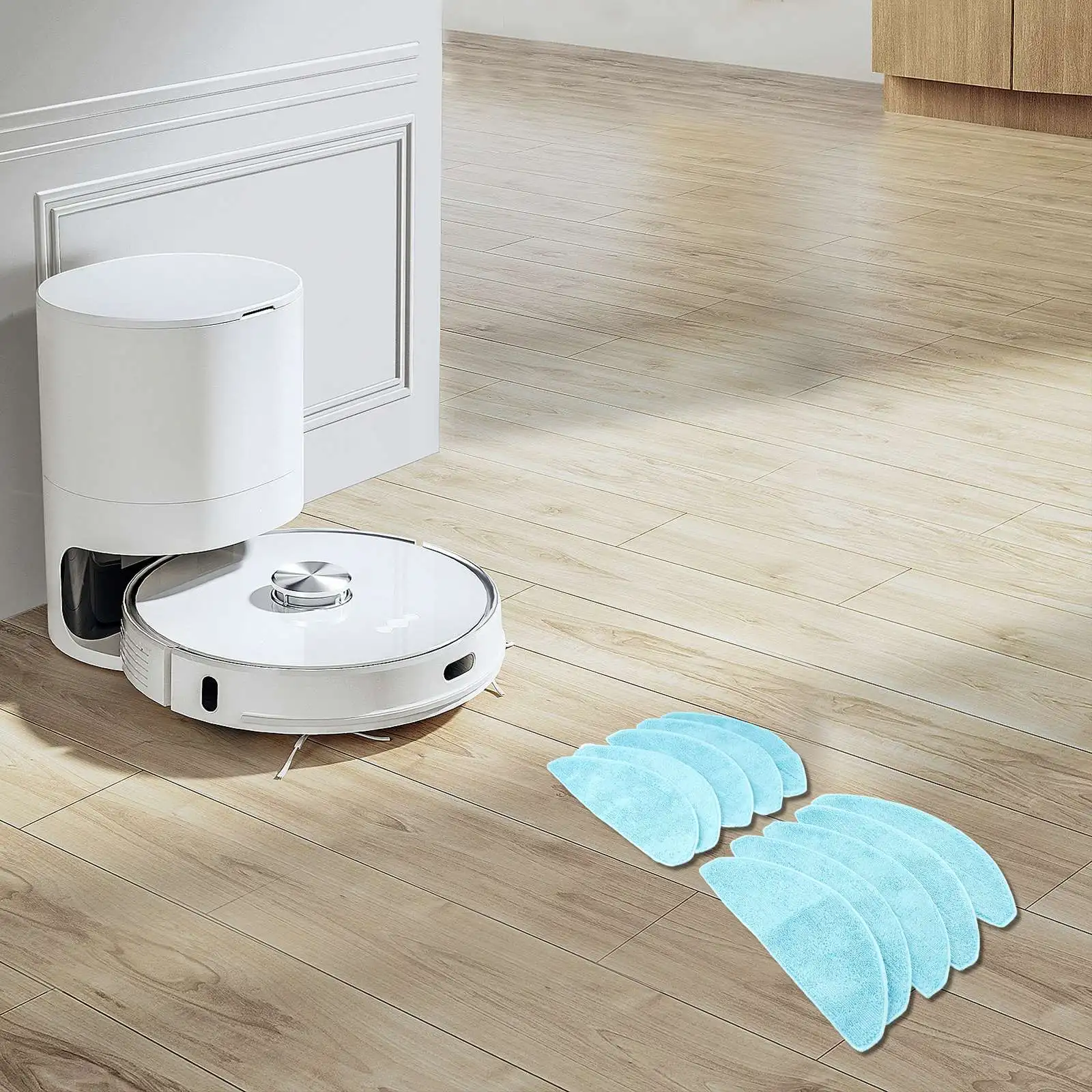 Compatible Mop Cloth Accessories for Conga 7490 Immortal and 8290 Immortal Vacuum Mop for across All Supported Variants