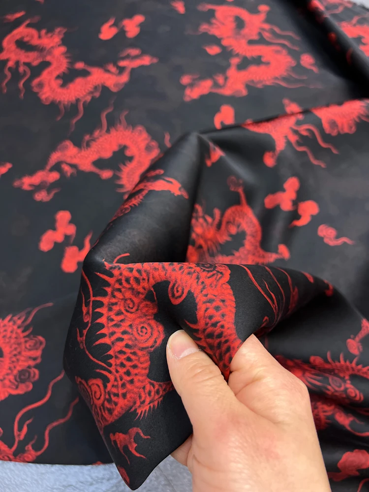 

Silk Fabric Gambiered Canton Gauze Dress Cheongsam Fabric By The Meters Diy Cloth Apparel Sewing Per Meter Spandex Material