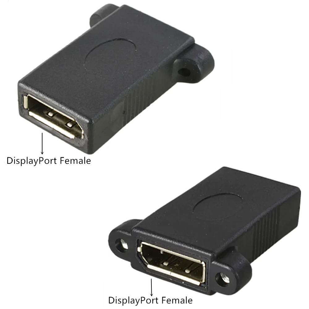 DP Female to DP Female Coupler Extension Cable Connector Adapter
