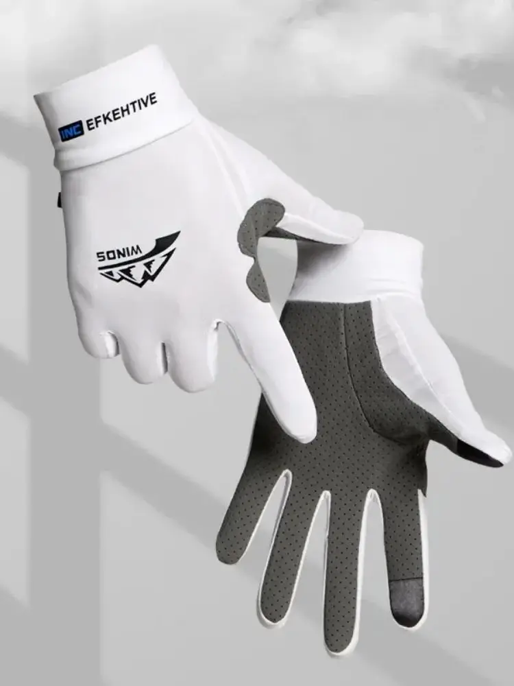 AliExpress WRELS Cycling Gloves Ice Silk Anti-UV Sunscreen Outdoor Fishing Driving Gloves Anti-Slip Full Finger Breathable Unisex Riding Gloves