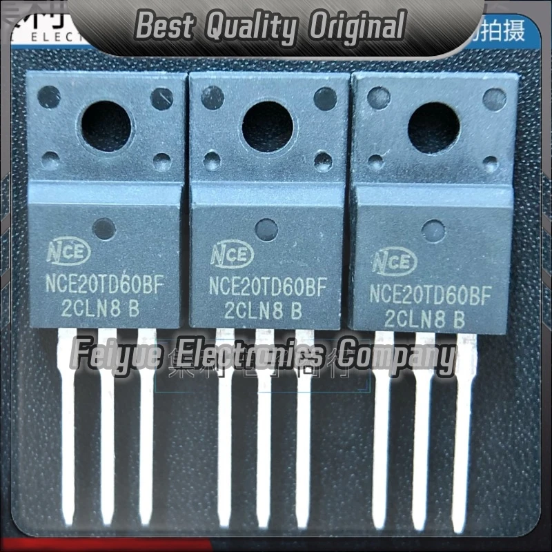 5PCS-20PCS  NCE20TD60BF  20A/600V TO-220F IGBT  Best Quality Imported Original