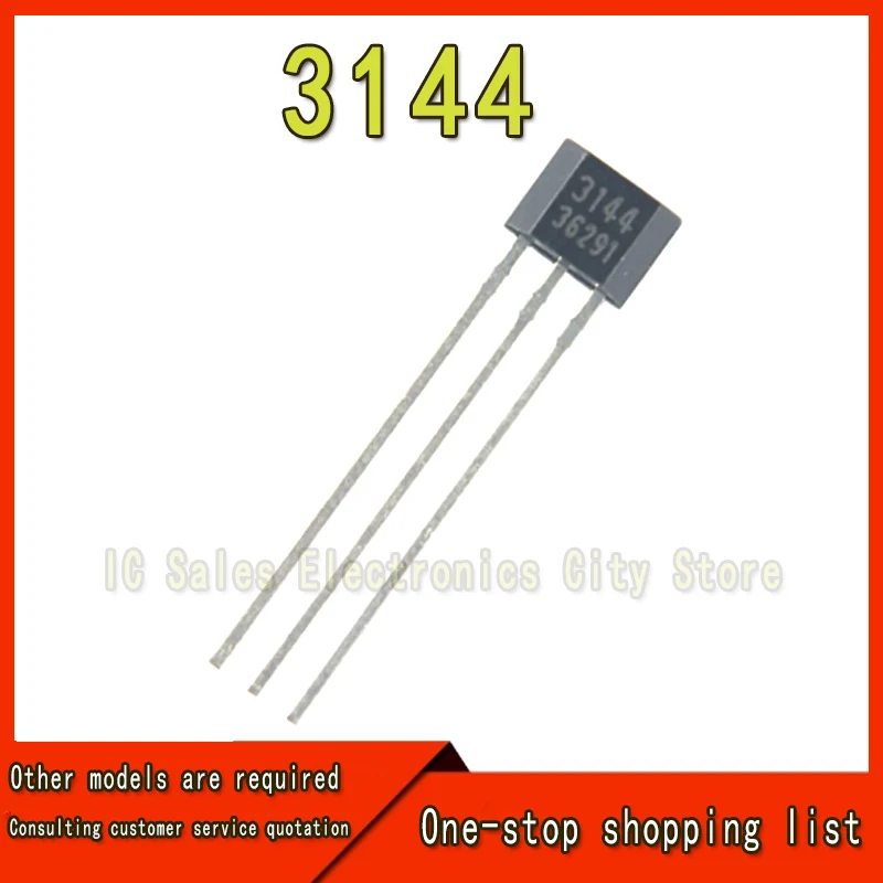 10PCS A3144E A3144 44E TO92 TO-92 3144 Hall Effect Sensor Transistor new original