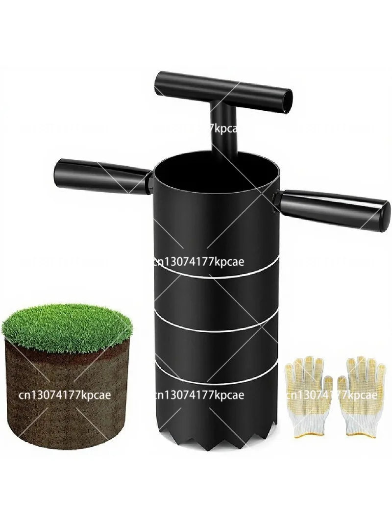 Portable Golf Green Hole Cup Cutter Golf Putting Green Hole Digger Tool Golf Course Maintenance Accessory