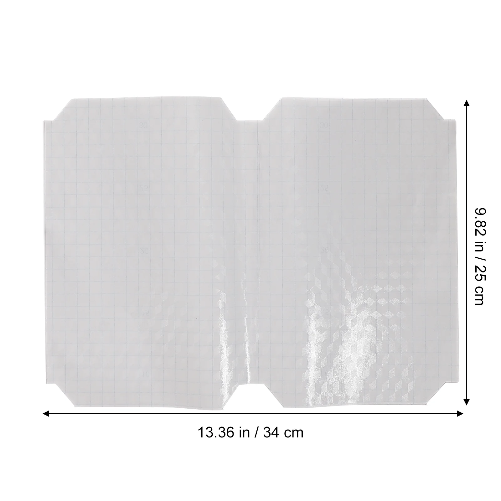 20 Pcs Book Film Protective Covers Dustproof Films Plastic Waterproof Frosted Protector