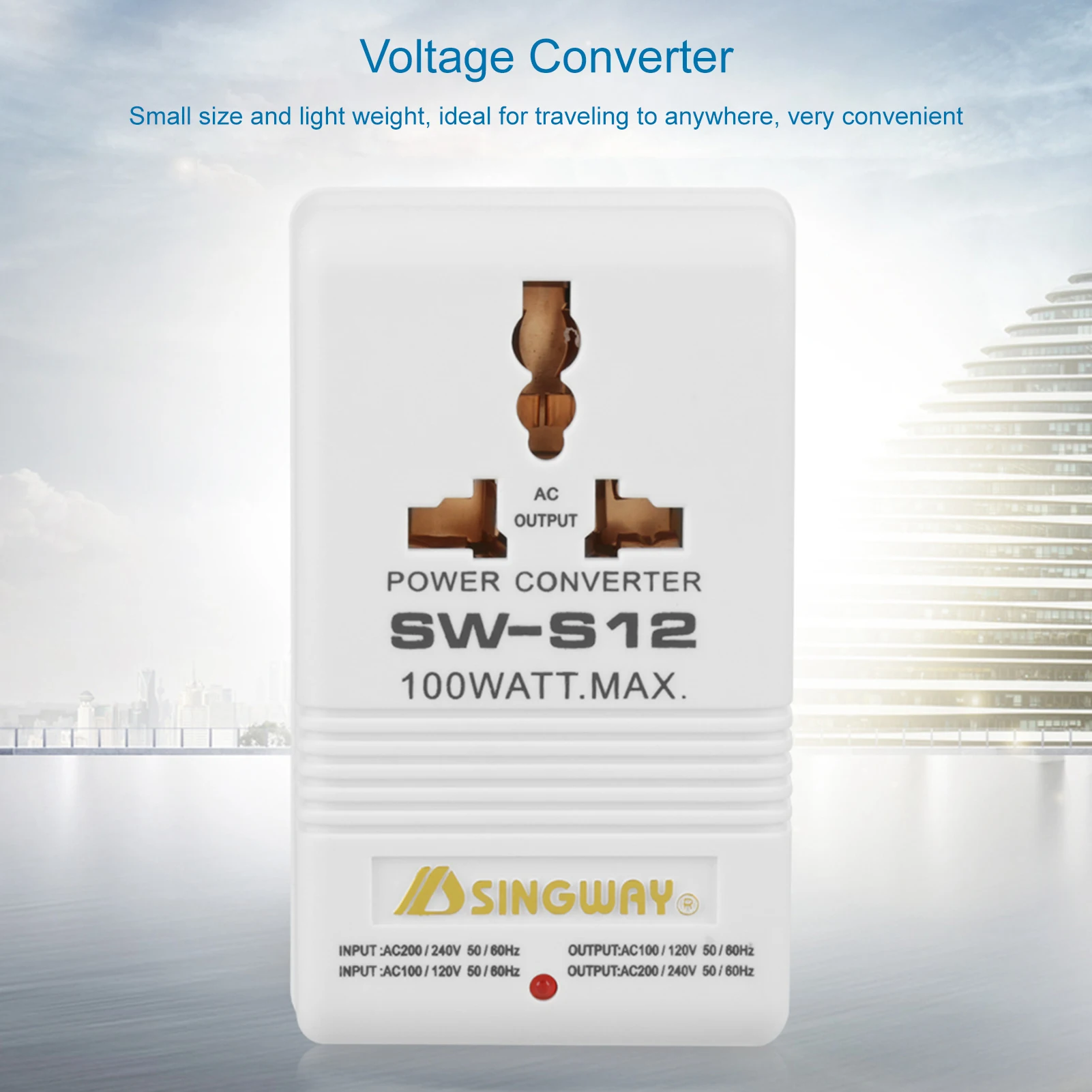 100W / to /240V StepUp& Down Voltage Converter Transformer (CN Standard Plug) Voltage Converter Transformer Voltage Converter