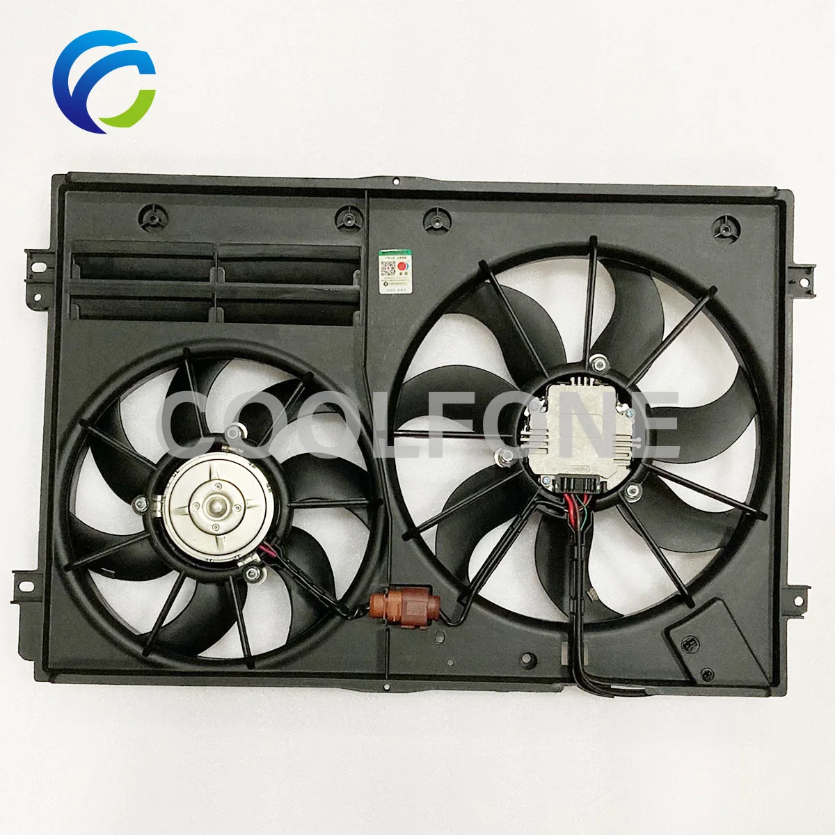 

Cooling Radiator Fan Assembly for 1K0121205G 1K0121205D 1K0121207BC 1K0121207AN 1K0121205J SKODA OCTAVIA SUPERB YETI FABIA