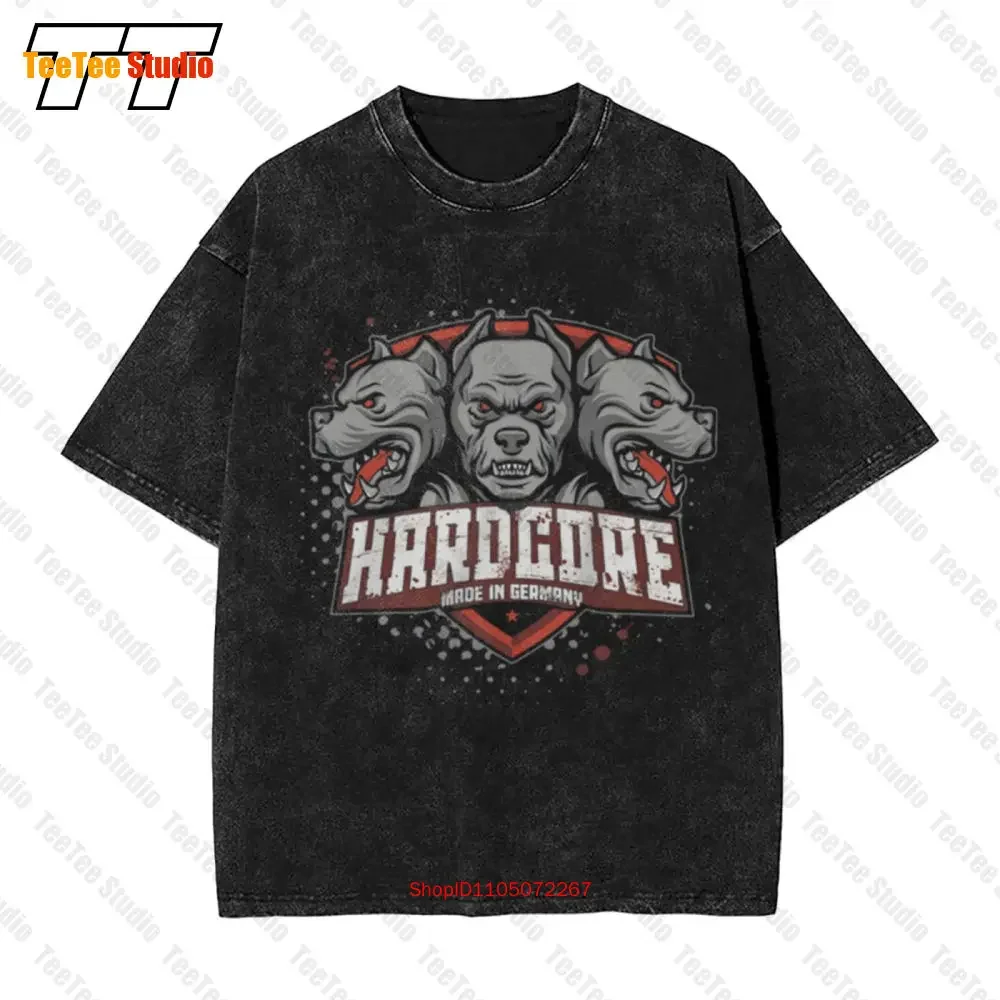 Hardcore Dogs Vintage Oversized T-Shirt XBWP