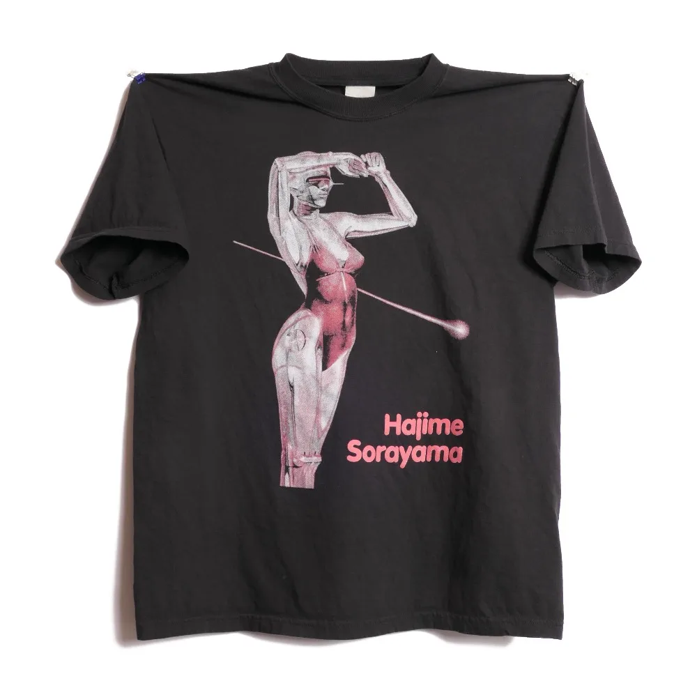 Camiseta del artista japonés Hajime Sorayama, camiseta con ilustración japonesa de robot sexy, camiseta vintage de la revista Heavy Metal