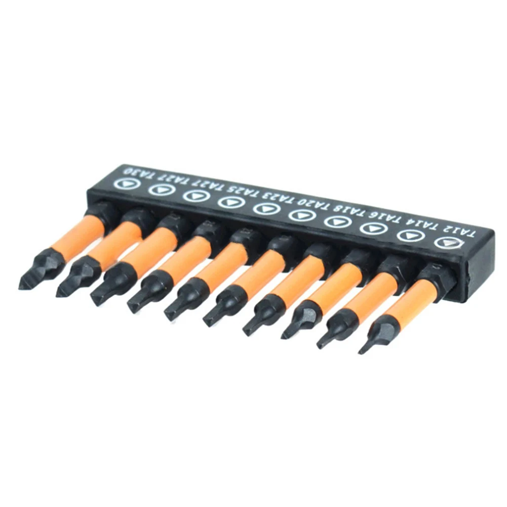 10pcs 1/4inch Hexagon Screwdriver Bit Quick Change For Impact Driver Triangle Screwdriver Hand Tools Accessories
