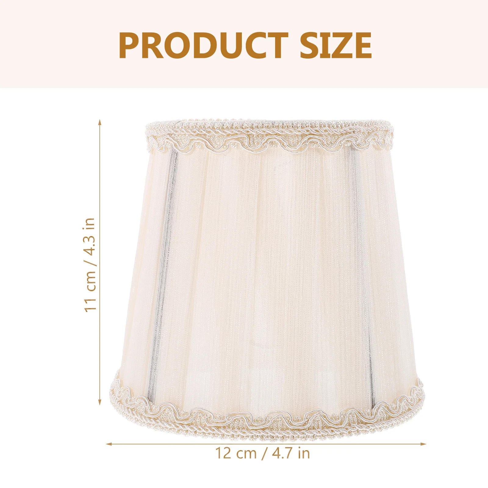 

Cloth Lampshade Simple Style E14 Replacement Small Table Floor Lamp Cover Home Bedroom Living Room Lighting Decor