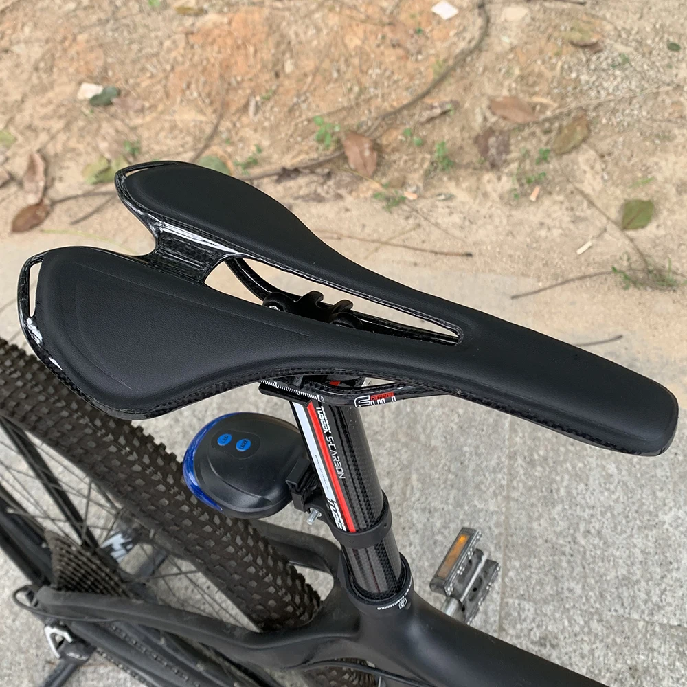 No Logo Bicycle Carbon Saddle Super Light MTB Road Bike Saddle