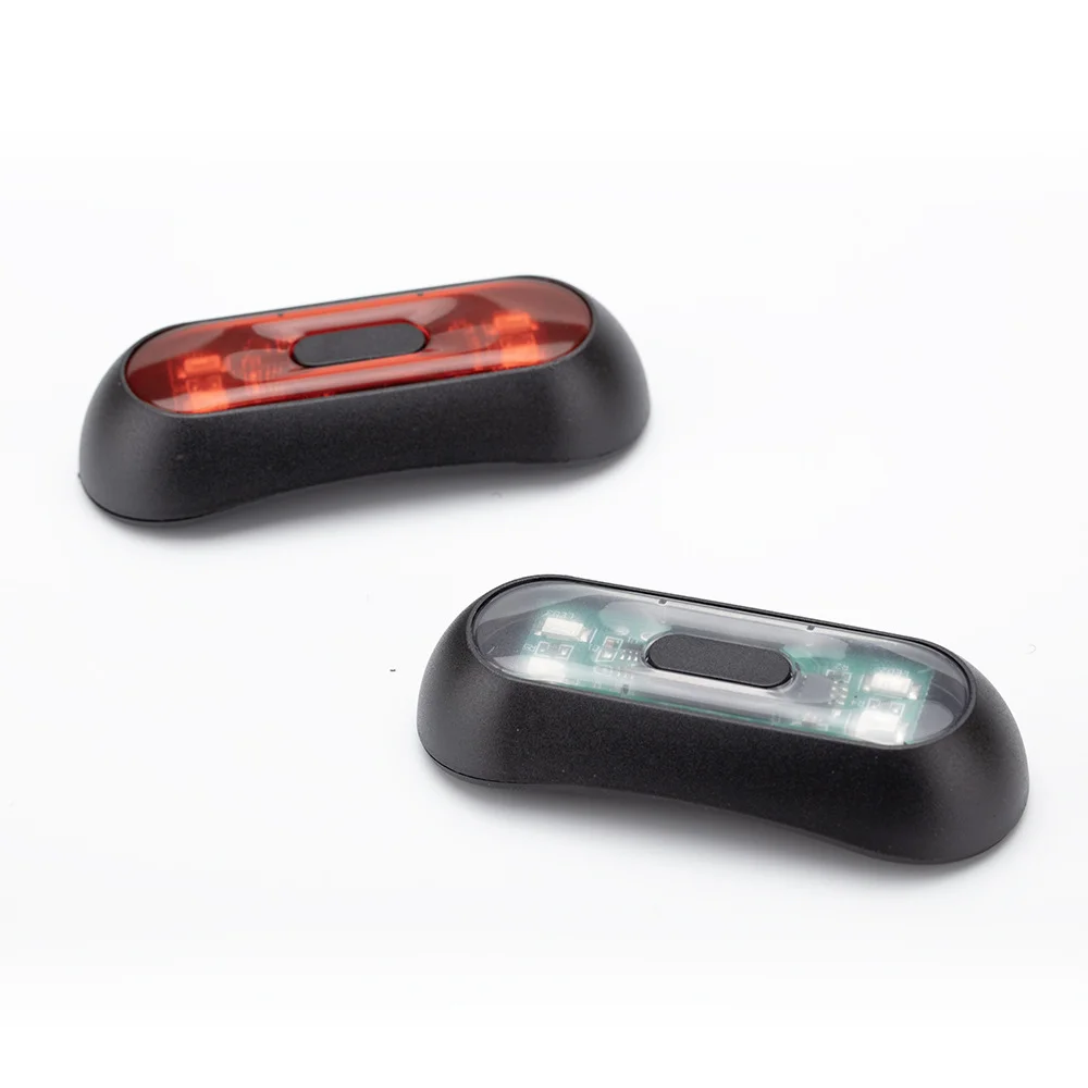 Luces Para Casco Bike Taillight Motorcycle Bicycle Helmet Safety Signal Warning Rear Lamp Waterproof Moto Helmet LED Light