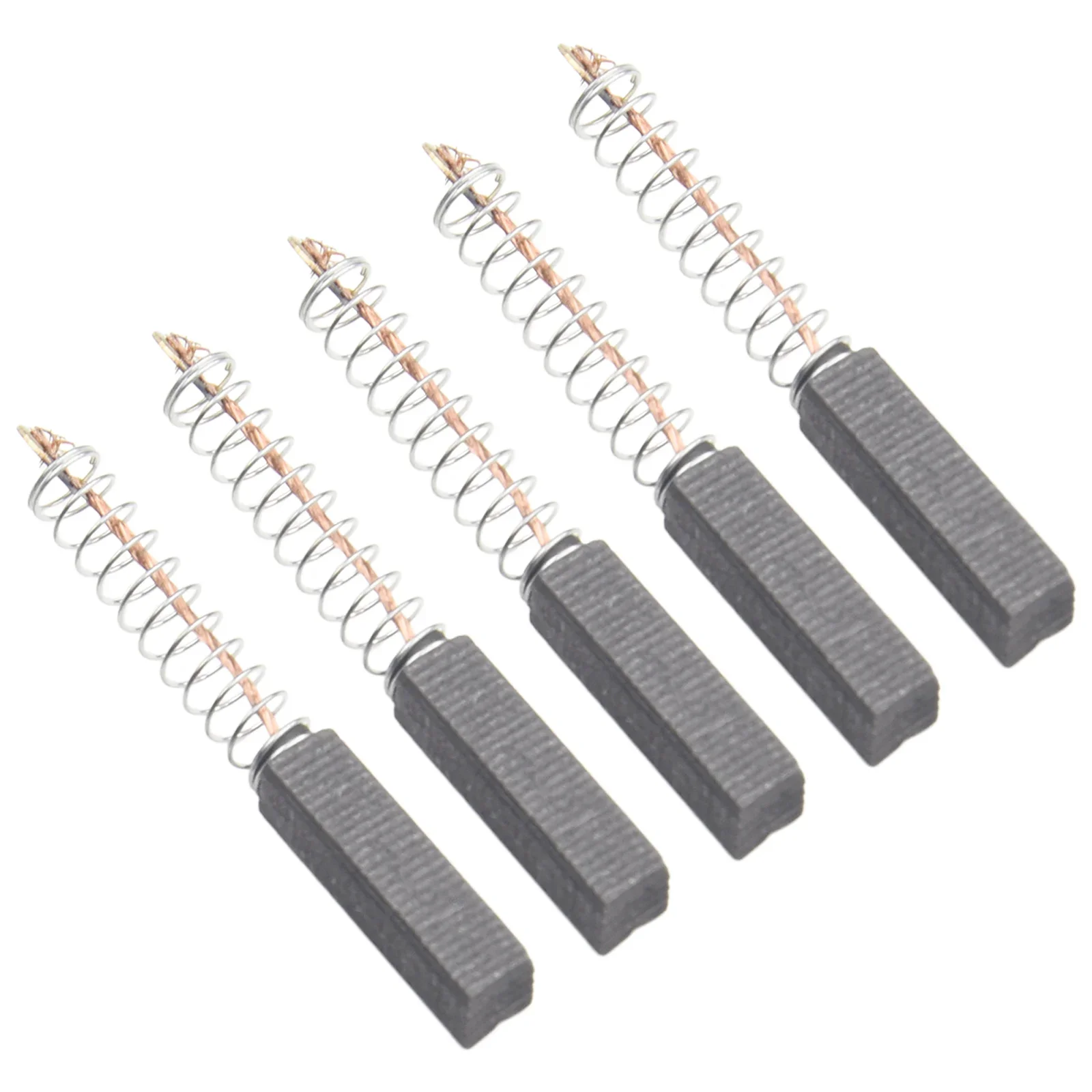 Replacement Pack Of Ten Carbon Brushes Suitable For A Range Of For Electric Motors And Tool Applications Size 20x5x5 Mm