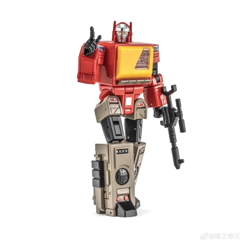 In Stock！NewAge Transformation NA H62EX Toy Color Blaster Louie Small Scale WITH Ramhorn Rewind Tape Action Figure Robot