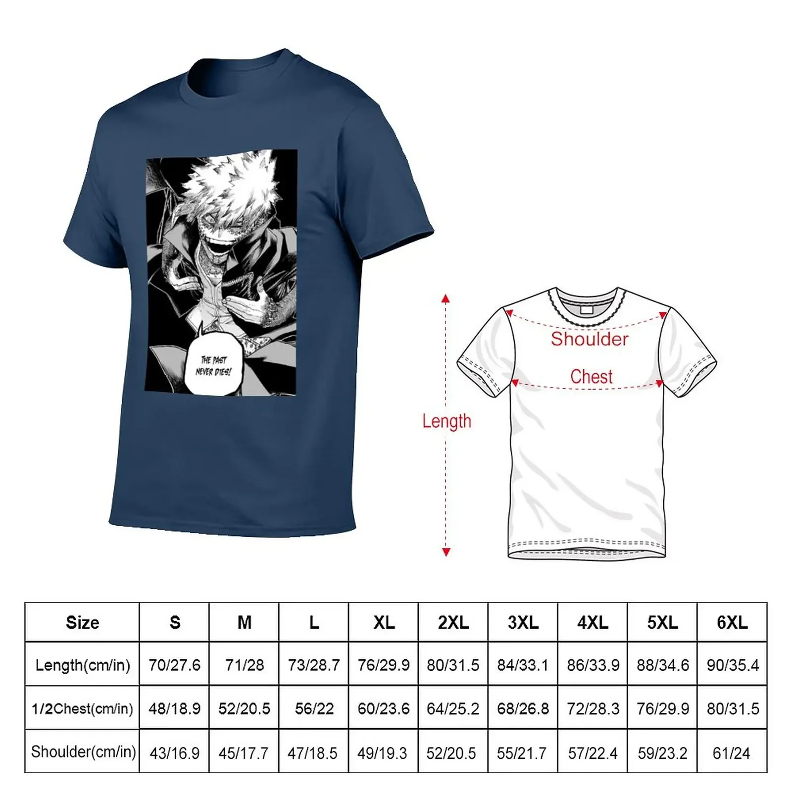 My Hero Academiiaa - Dabi T-Shirt anime clothes plus size t shirts fitted t shirts for men