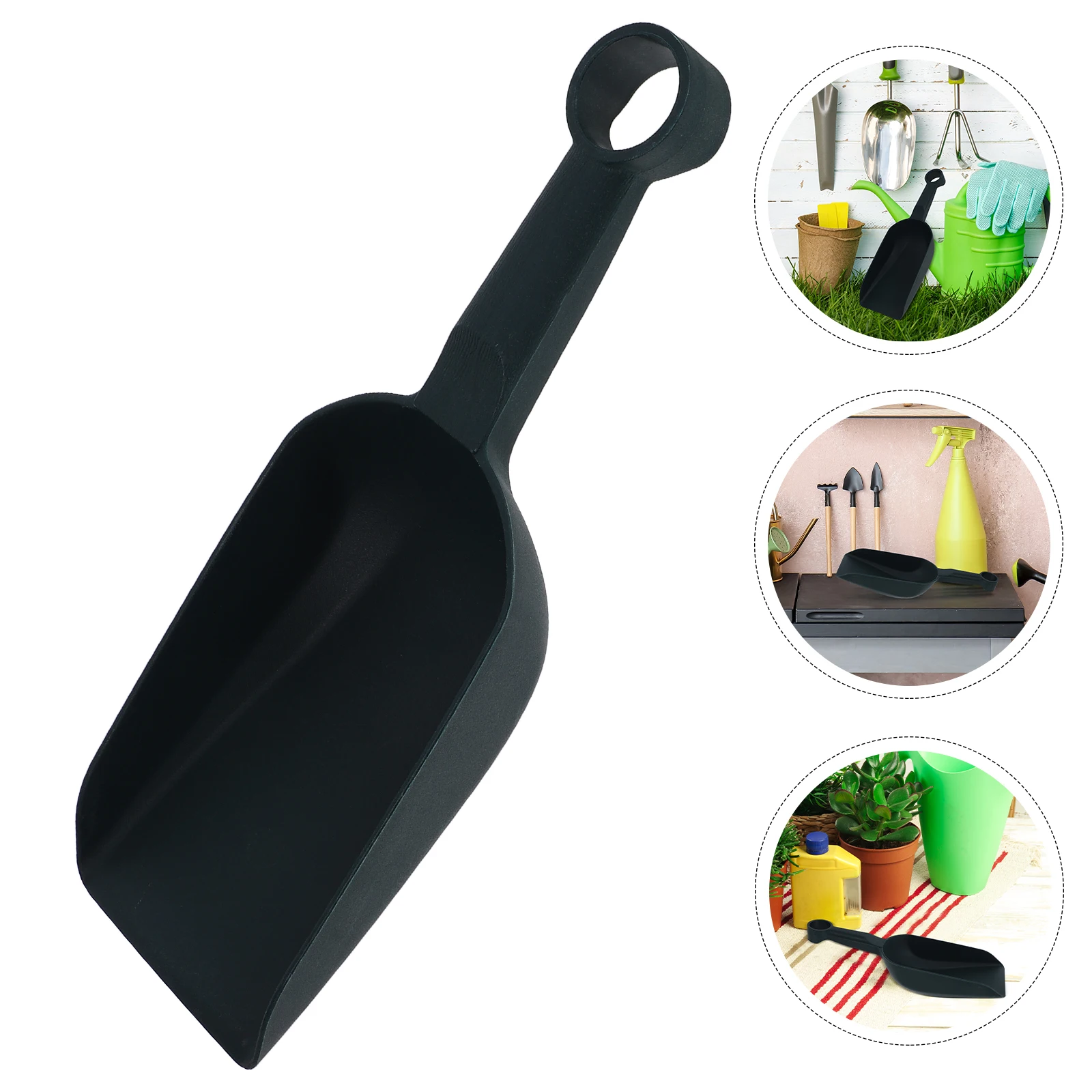 

2pcs Plastic Gardening Shovels Lightweight Pp Material Hand Shovel For Digging Transplanting Outdoor Sand Cultivator Tool