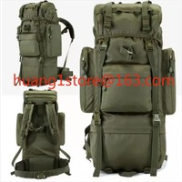 100L Large Capacity Outdoor Waterproof Bag Nylon Camping Hiking Moller Tactical Backpack