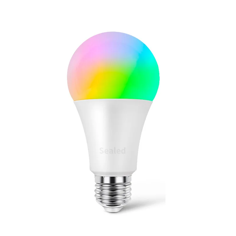 Smart Bulb Homekit Smart Light Tuya WiFi E27 B22 Smart Dimmable Bulb RGBCW 110-240V SIRI Kontrol Suara Wi-fi Smart Ball Light