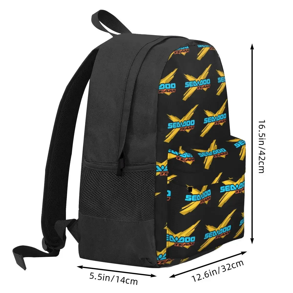 Sea Doo Team Rxt Brt Marine Backpack Hot Sale Daypack Large Capacity Boys Girls BookBag School Bag Shoulder Bags for Men Women