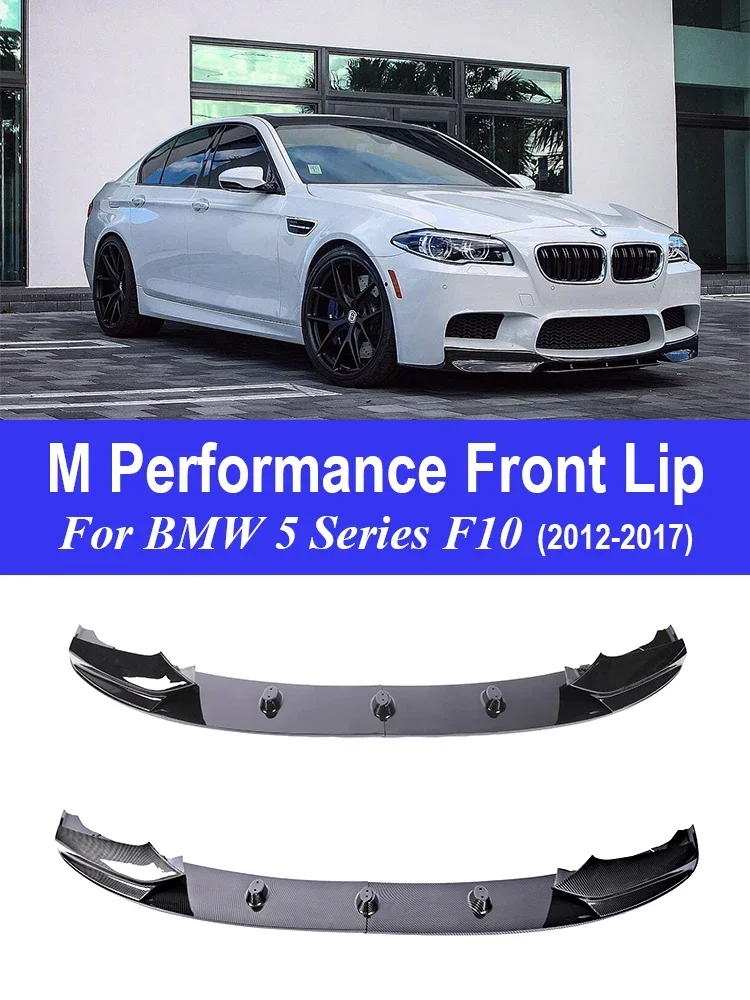 

Carbon Fiber M Sport M Tech Front Bumper Lip Splitter Rear Diffuser Spoiler For BMW 5 Series F10 F11 2012-2017 520i 523i 528i